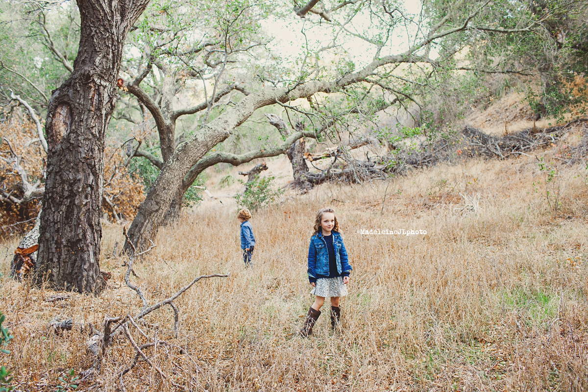 RSM orange county family session. Woodsy family session. OC family photographer
